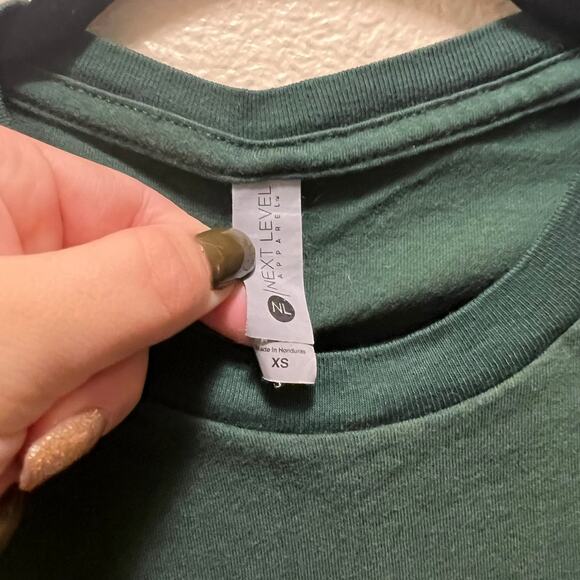 Oregon Trail Adventure Game Funny Graphic T-Shirt Short Sleeve Size XS Green - Picture 3 of 5